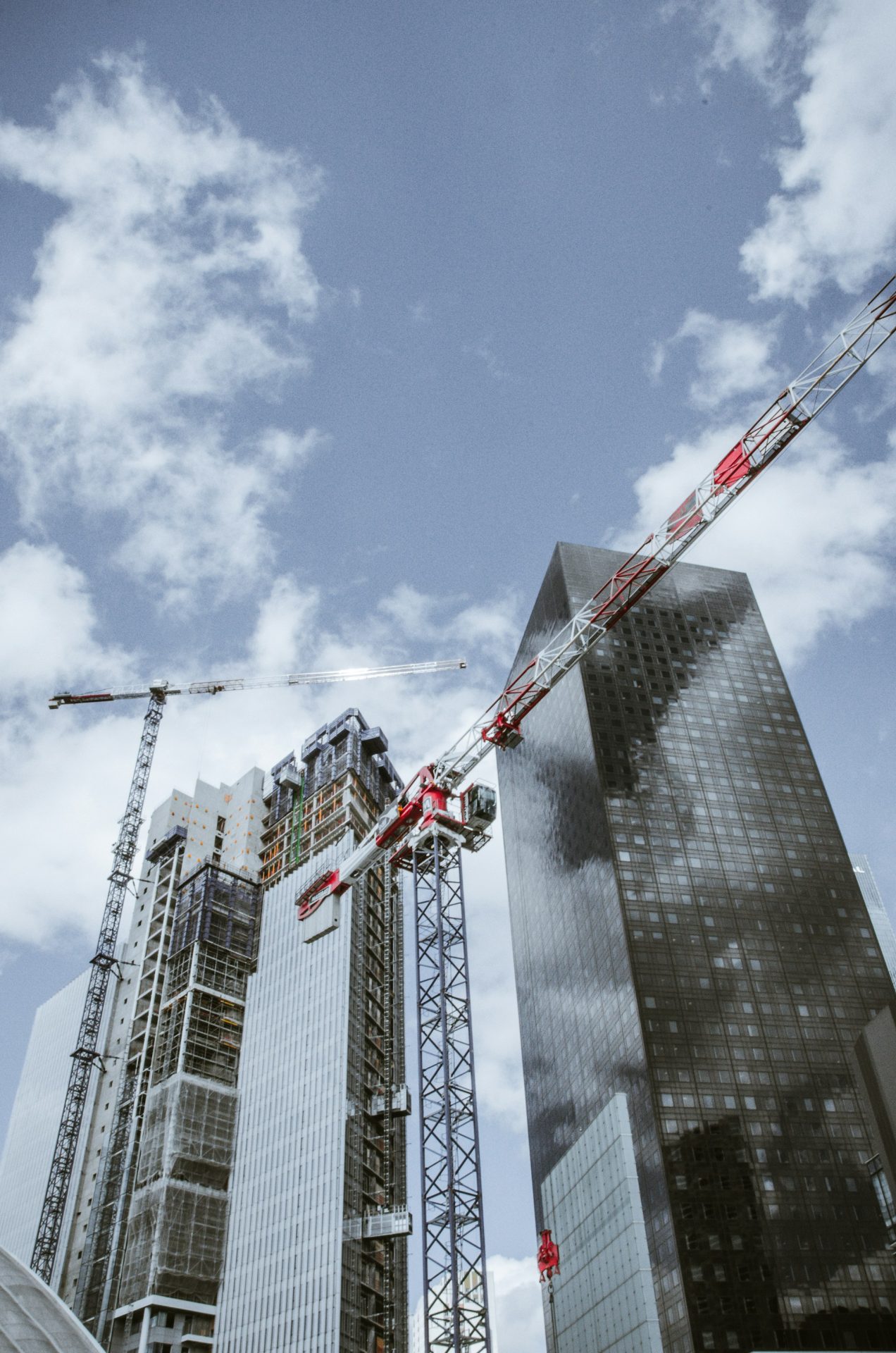 grey concrete buildings