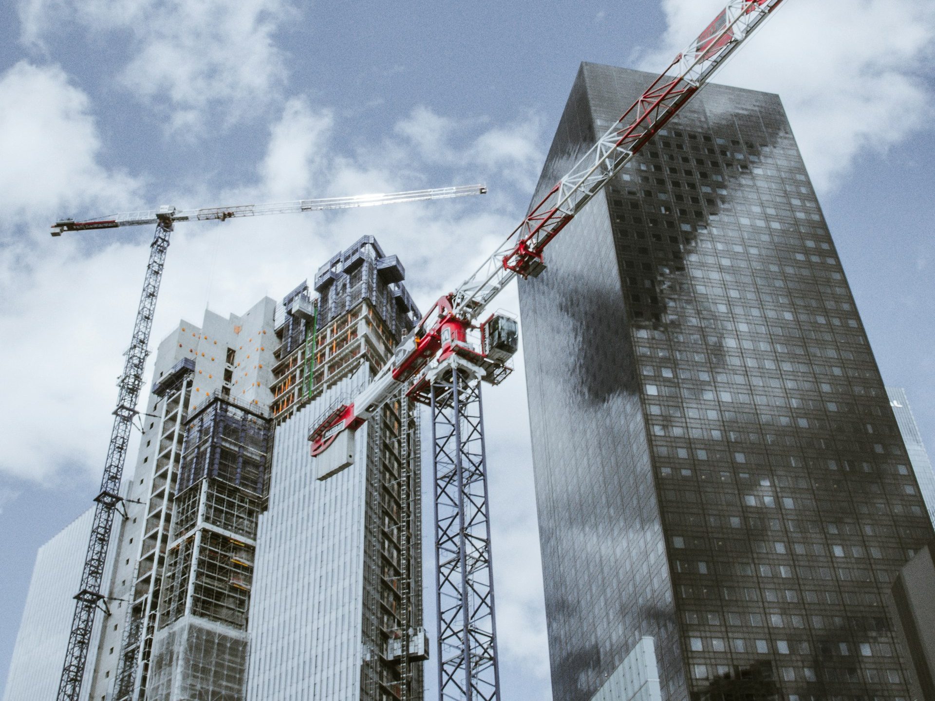 grey concrete buildings